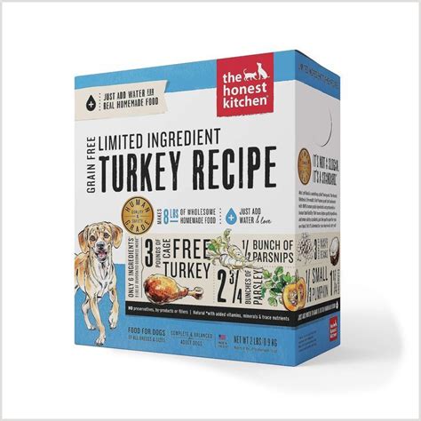 The Honest Kitchen Limited Ingredient Dehydrated Grain Free Turkey Dog