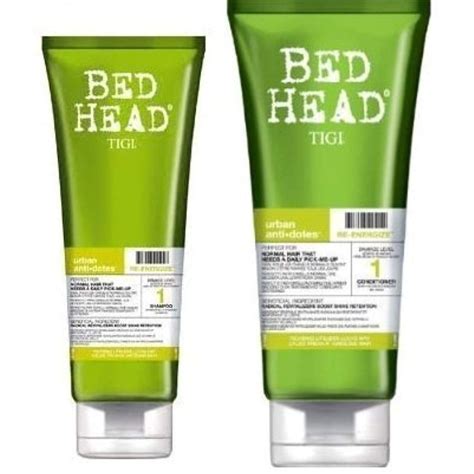 Bed Head By Tigi Urban Anti Dotes Set Of 2 Re Energize 1 Shampoo