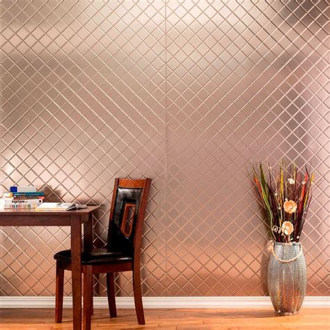 Fasade 96 In X 48 In Quilted Decorative Wall Panel In Matte White S54