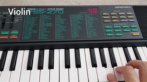 Paganini Caprice 24 On An 80s Toy Piano Yamaha Pss 270 Youtube