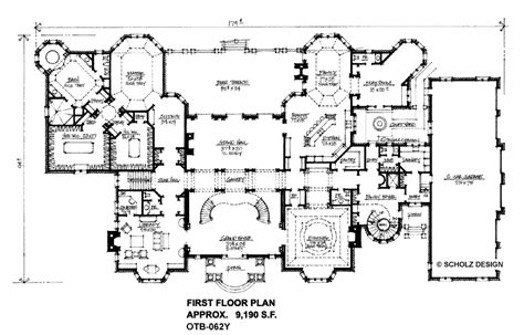 Mansion floor plans come in a dazzling array of architectural styles, such as neoclassical, french chateau, craftsman, modern farmhouse, and many more. 20090504112252origOTB-062Y_FP1_o.gif (800×512) | Floor ...