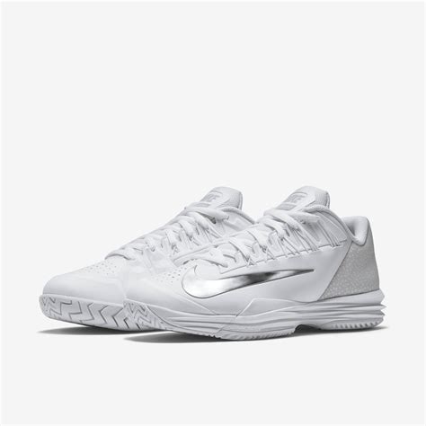 Nike Mens Lunar Ballistec 15 Safari Tennis Shoes White Limited
