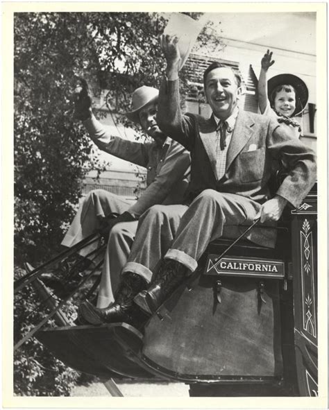 Disneyland Original Photograph Of Walt Disney