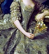 Portrait of Hedwig Elisabeth Charlotte of Holstein-Gottorp, Detail. by ...