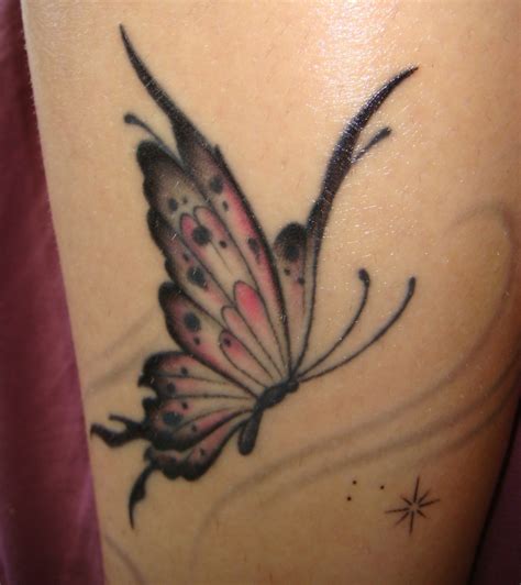 Butterfly Tattoo Lilac  Butterfly Tattoo Tatto On