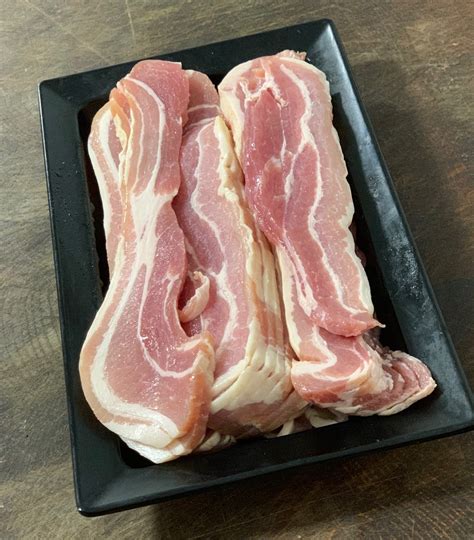 Butchers Streaky Bacon Unsmoked Meet The Meat