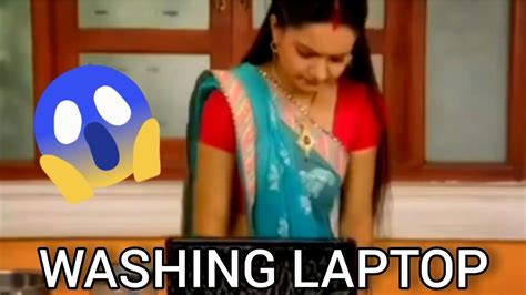 Gopi Bahu Washing Laptop😕 Sath Nibhana Sathiya Iambhagat Youtube