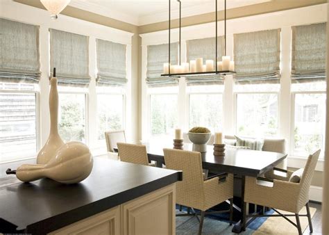 They're easy to install and look great in any room. Delorme Designs: ROMAN SHADES