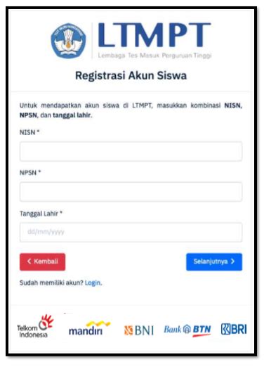 Cara Registrasi Akun Ltmpt 2022 Untuk Mendaftar Snmptn Dan Utbk Sbmptn