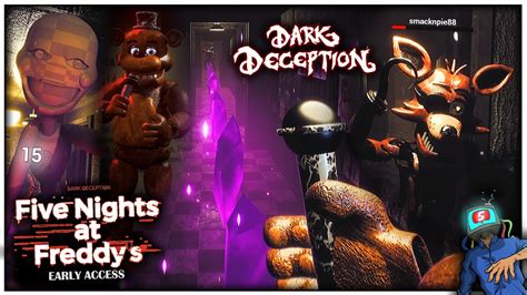Dark Deception X Fnaf Gameplay Fnaf X Dark Deception Gameplay Mod