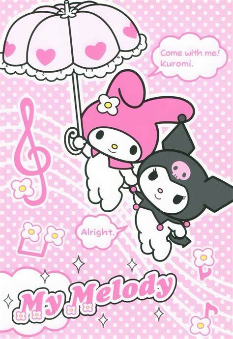 Sanrio My Melody And Kuromi 1154x1681 Download Hd Wallpaper Wallpapertip