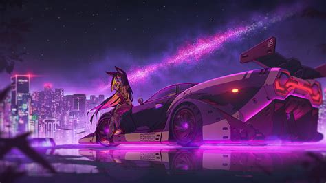 3840x2160 Anime Girl Cyberpunk Ride 4k 4k Hd 4k Wallpapersimages