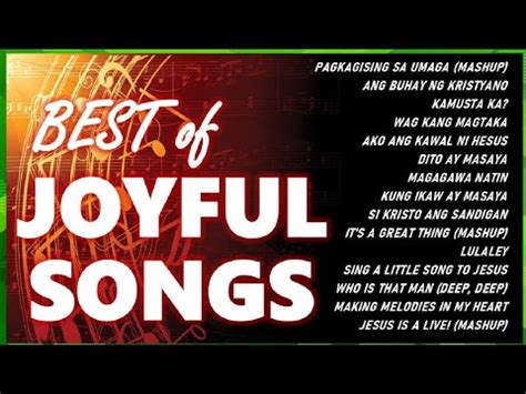 BEST OF JOYFUL SONGS With Lyrics All Time Christian Medley Compilations YouTube