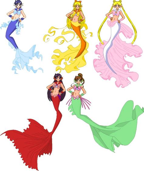 Mermaid Scouts By Magnolia667 On Deviantart Sailor Moon Manga Sailor Moon Art Sailor Moon