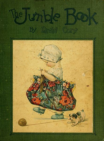 Public Domain Vintage Childrens Book The Jumble Book Cover David Cory