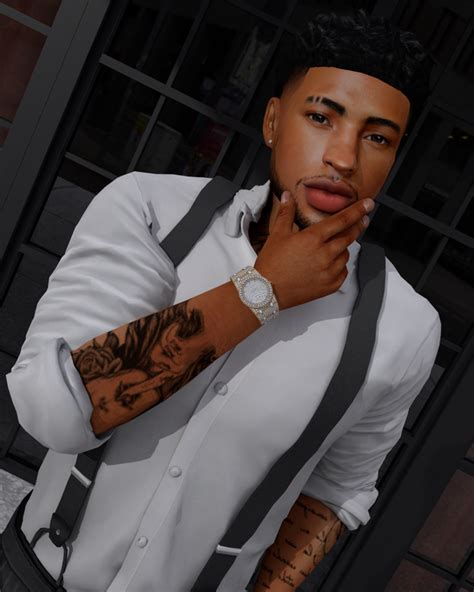 Sim Download Deion Scully Afrosimtric Simmer On Patreon Sims 4 Hair