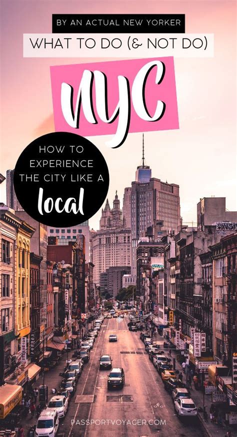 A New Yorkers Inside Guide To New York City New York Travel Travel