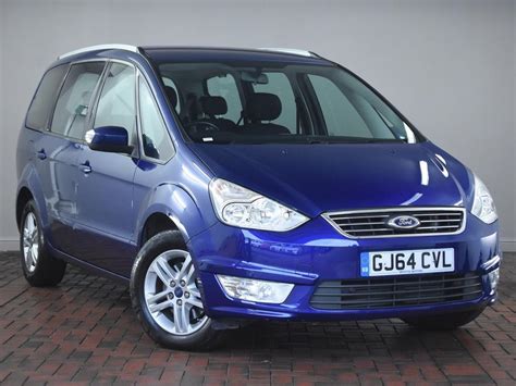 Ford Galaxy 20 Tdci 140 Zetec 5dr Powershift Auto Blue 2014 In