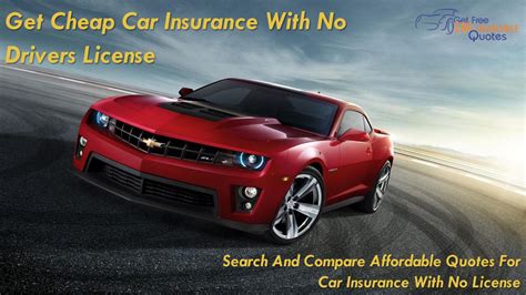 To get an online auto insurance quote without being licensed, simply log on to onlineautoinsurance.com and begin by completing the quote questionnaire. How To Get Auto Insurance Without Drivers License by ...
