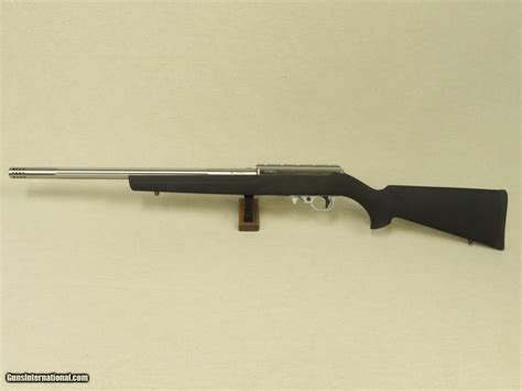 Volquartsen Stainless Classic Semi Auto 17 Hmr Rifle W Factory Hogue