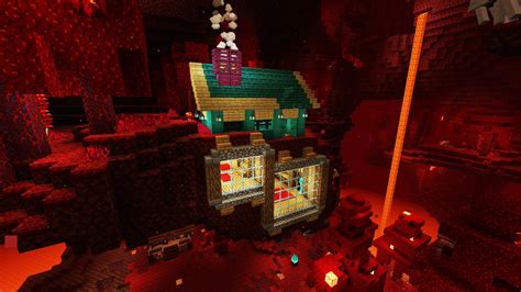 Nether 116 Base Building Minecraft Amino