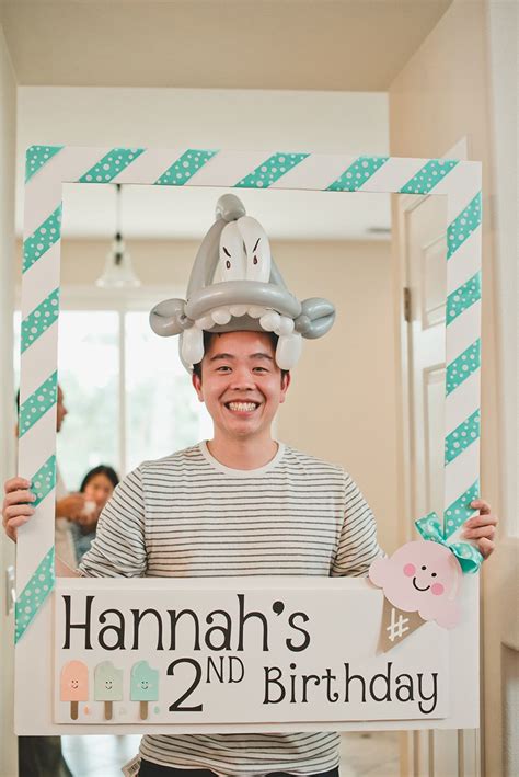 Check spelling or type a new query. Hannah's Ice Cream Parlor Party! | Diy photo booth, Photo booth frame, Birthday pictures