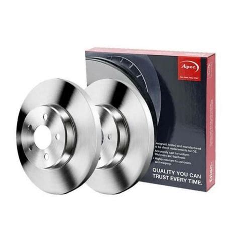 Apec Rear Pair Of Brake Discs For Mercedes Benz B200 Turbo 20 Mar 2005