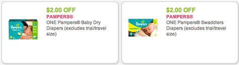 New 2 Pampers Diapers Coupons Kroger Krazy