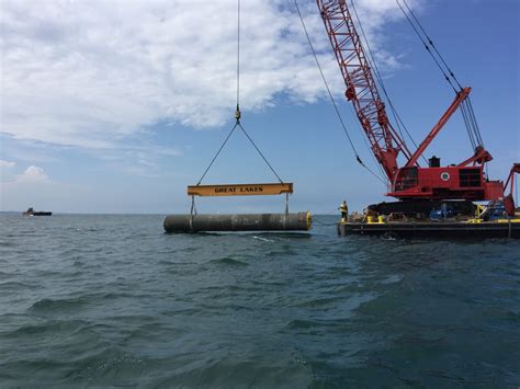 Pipeline Installation Great Lakes Dock And Marine
