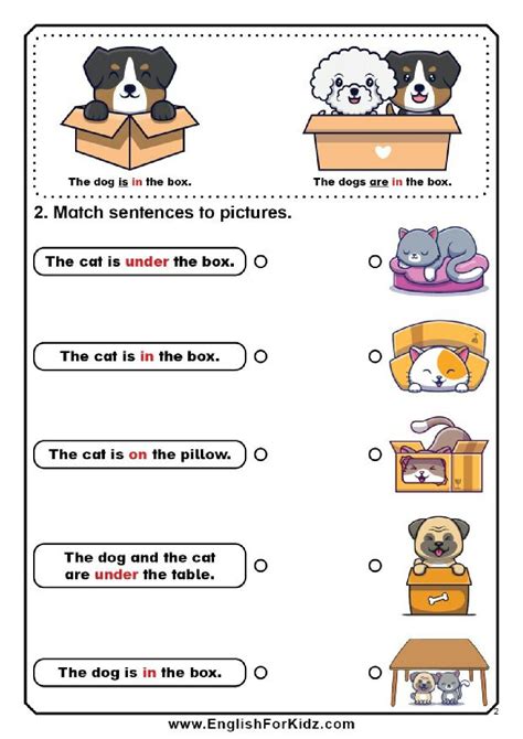 Free Printable Esl Worksheets Prepositions