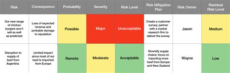 Iso 9001 2015 Risk Template