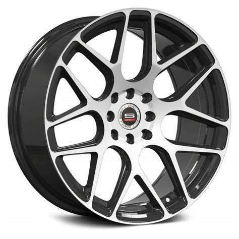 Spec 1® Sp 47 Wheels Gloss Black With Machined Face Rims