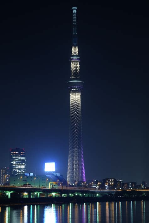 Tapety Japonsko Město Panoráma Města Noc Architektura Odraz