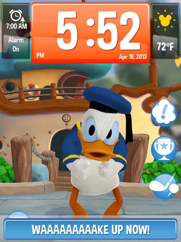 One event, that could wake up the app would be a movement of more than 10 meters. Hear Donald Duck's Loud Quacking As You Wake Up With Disney