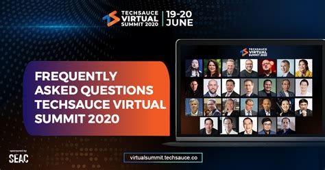 Frequently Asked Questions - Techsauce Virtual Summit 2020 | Techsauce