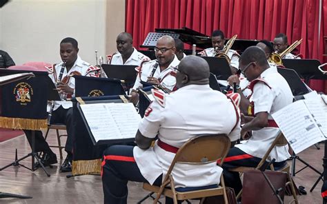 a virtual sensation police force band aced first ever online event barbados today