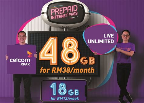 Mungkin ada antara korang nak. Xpax Prepaid offers 48GB for RM38/month but there's one catch