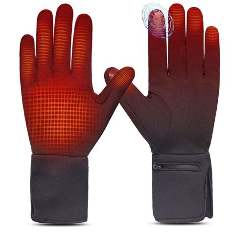Savior 74v Thin Electric Hand Warming Gloves Fingertip Touch Screen