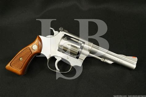 Smith And Wesson Sandw Model 63 No Dash 22 Lr 4″ Stainless Dasa Revolver