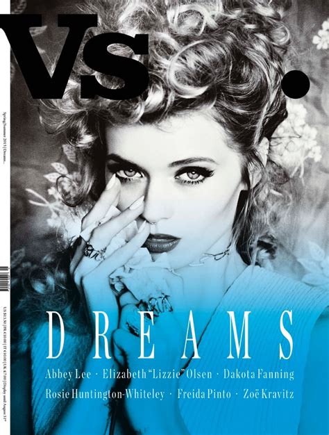 Vs Magazine Taps Dakota Fanning Rosie Huntington