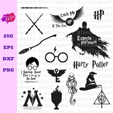 Etsy Harry Potter Svg Free Svg Cut Files