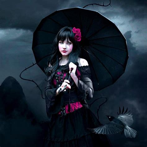 Sad Goth Girl Unknown Dark Picture Lover Of Darkness