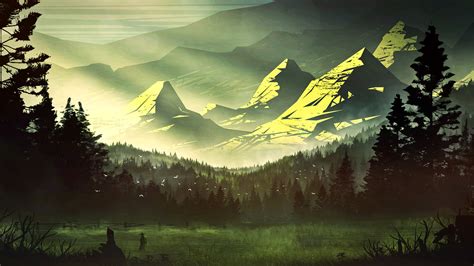 Fantasy Landscape Hd Wallpaper By Michal Kváč