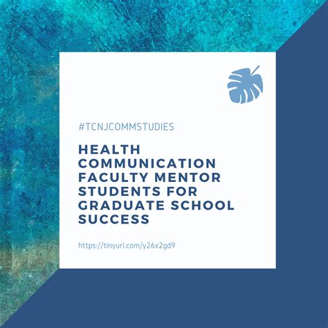 Health Communication Faculty Mentor Students For Graduate School