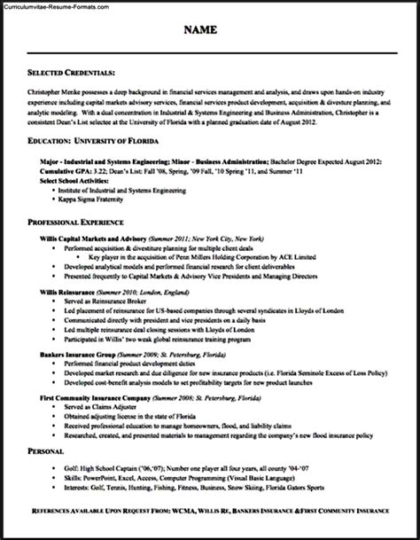 A cv is a full spectrum resume that is created in a format utilized by countries overseas and outside of the usa. Proper Resume Template | Free Samples , Examples & Format ...