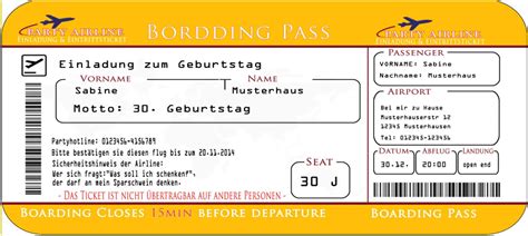 Flugpreise, verkauf der flugtickets, elektronische flugtickets. Einladungskarte als Flugzeug / Flugticket 10 | Einladungen, Einladungskarten gestalten und ...