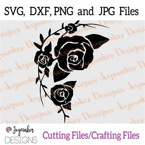 Rose SVG Rose DXF Flowers SVG Rose Design Rose Sign Rose | Etsy | Flowers svg, Rose svg, Svg