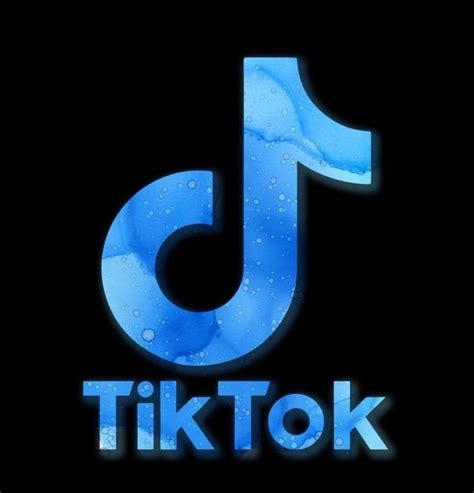 Tiktok Logo W Blue Stuff Snapchat Logo Wallpaper Iphone Neon