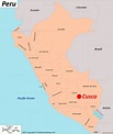 Cusco Map | Peru | Detailed Maps of Cusco (Cuzco)