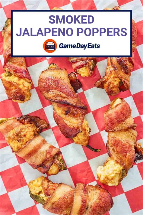 Smoked Jalapeno Poppers Game Day Eats